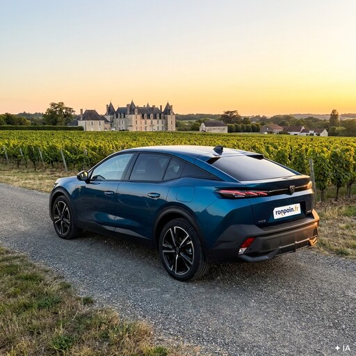 SUV d'occasion à Lille — illustration générée par IA