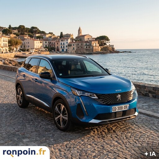 SUV d'occasion à Marseille — illustration générée par IA