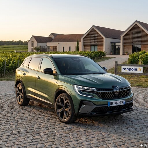 SUV d'occasion à Nantes — illustration générée par IA