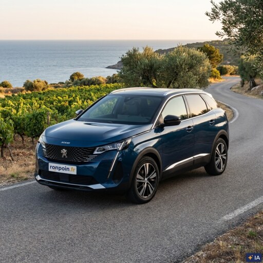 SUV d'occasion à Rennes — illustration générée par IA