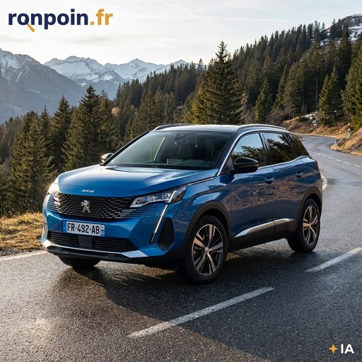 SUV d'occasion à Strasbourg — illustration générée par IA