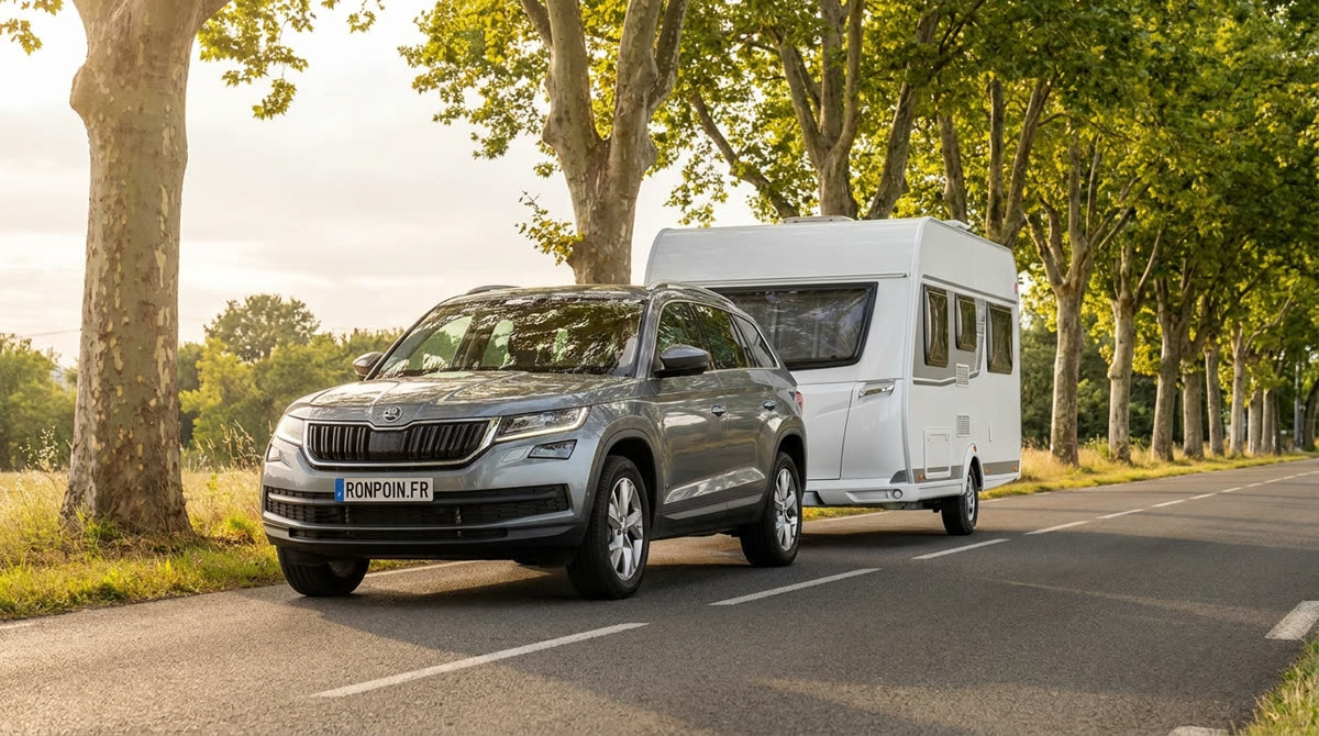 SUV et remorquage