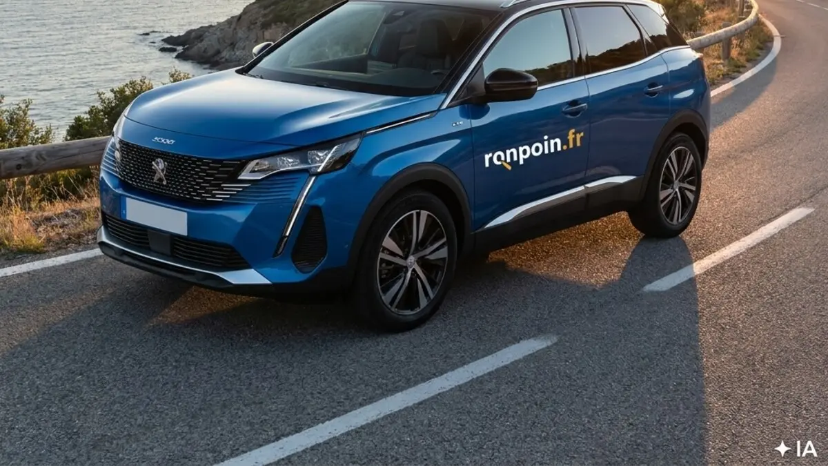 SUV hybride ou électrique d'occasion ? — illustration générée par IA